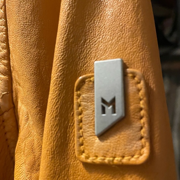 Mauritius tan vegetable tanned ethically produced lambskin leather jacket - Picture 3 of 12